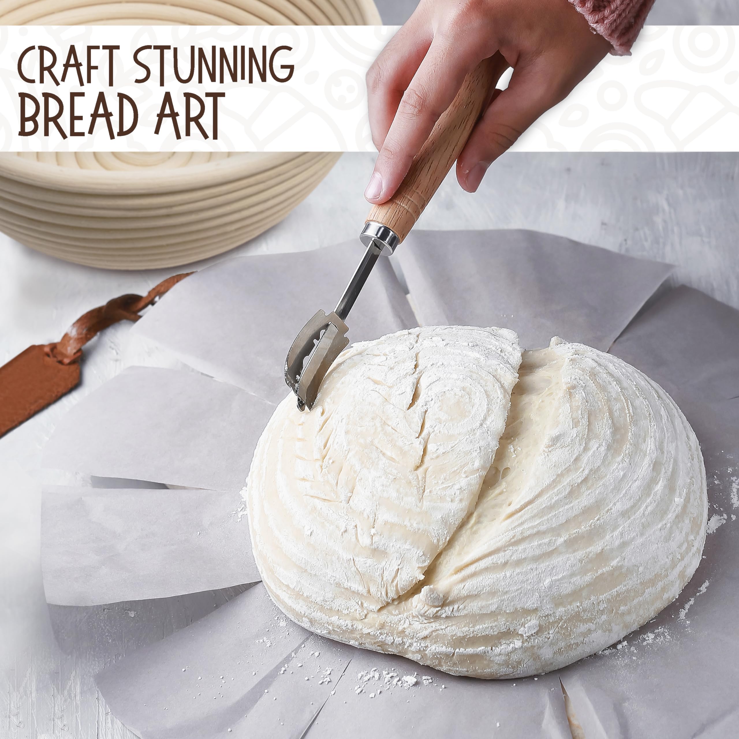 Superbaking kit masa madre para empezar a hornear.