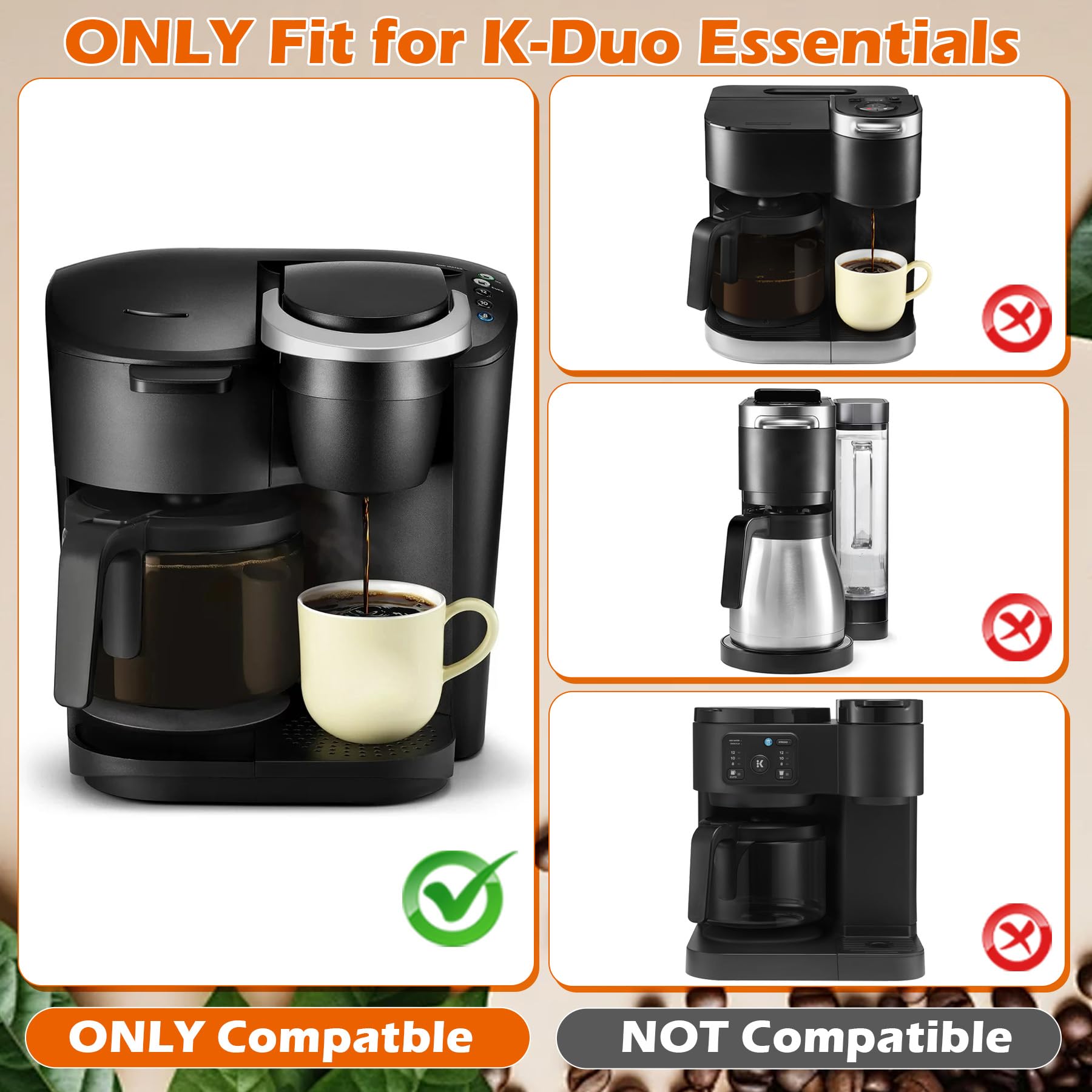 Cesta de filtrado K-Duo Essentials de Superbobi para extracción óptima.