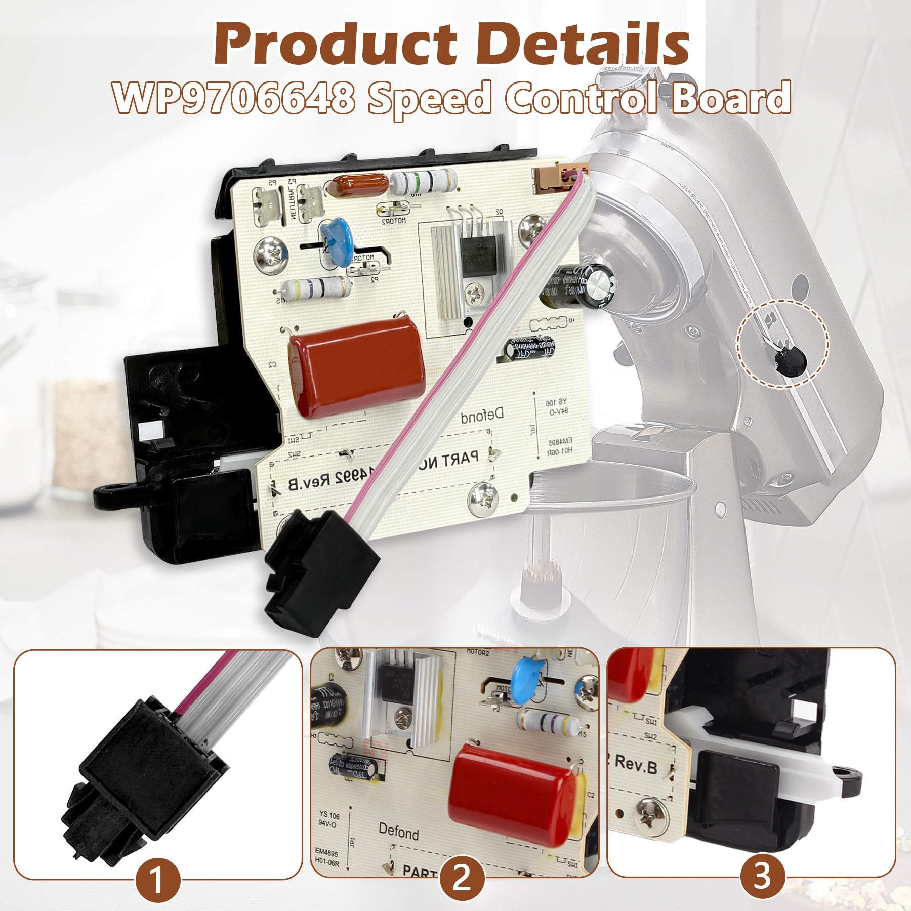 Compatibilidad Superbobi para KitchenAid y Whirlpool en múltiples modelos.