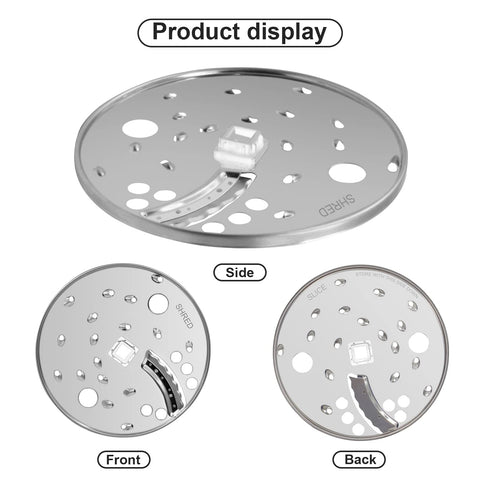 Cuchilla de acero inoxidable Superbobi compatible con 70740, duradera y fácil de limpiar.