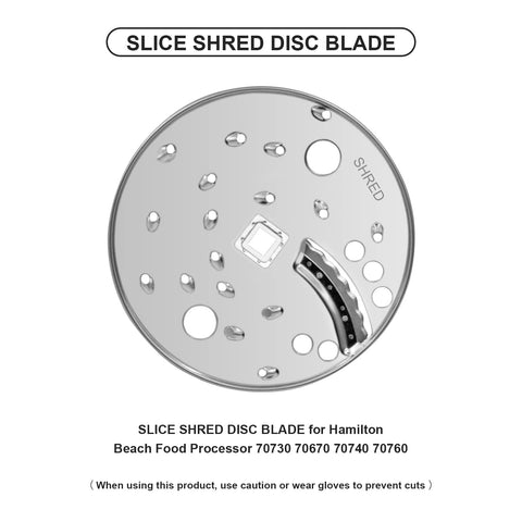 Disco rallador duro y duradero de Superbobi para uso prolongado en la cocina.