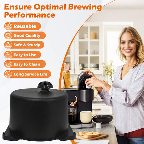Uso diario para preparar café constante con K-Duo Essentials.