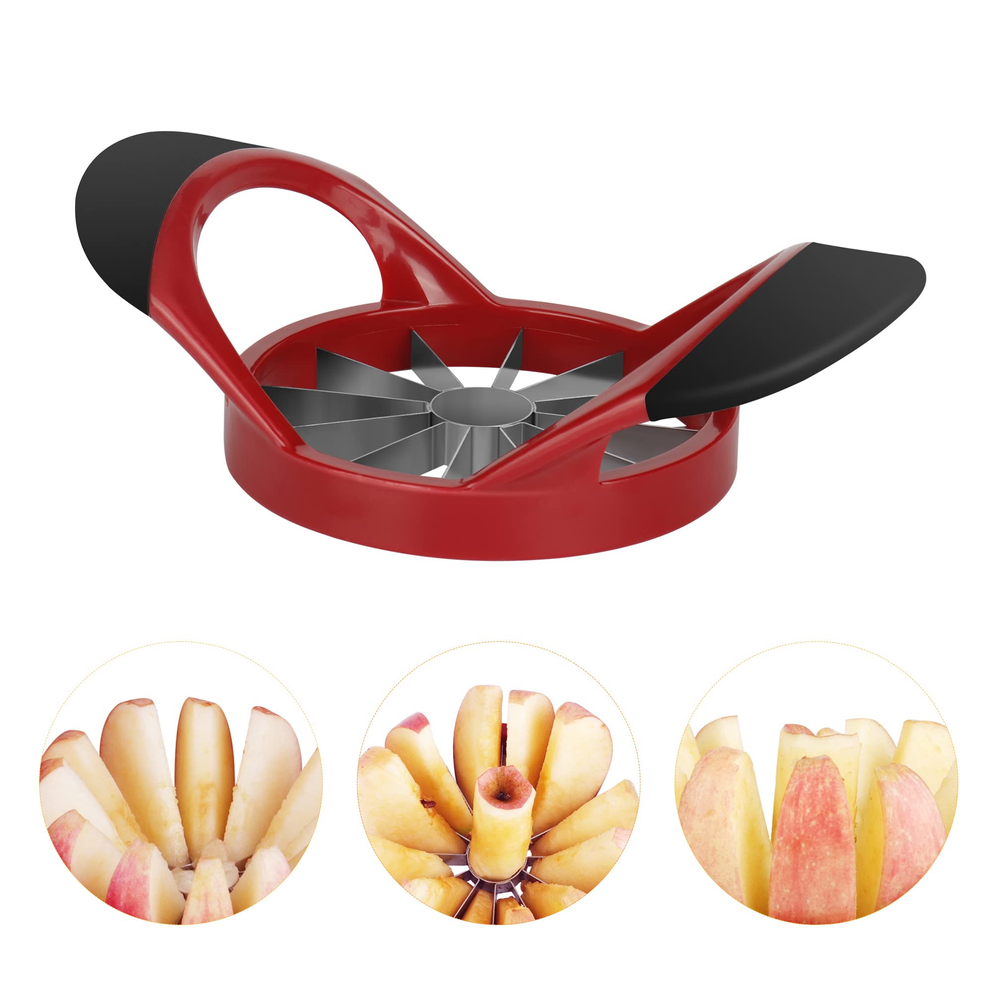 Supercenter cortador de manzana: 12 piezas iguales para porciones consistentes