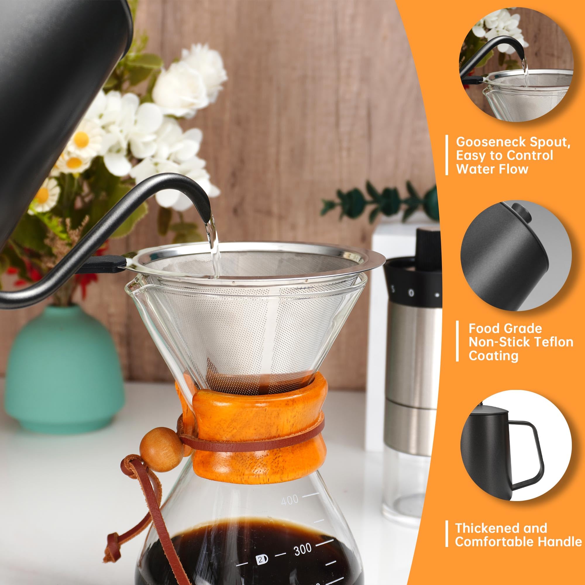 SuperCook molino manual con ajuste de molienda externo