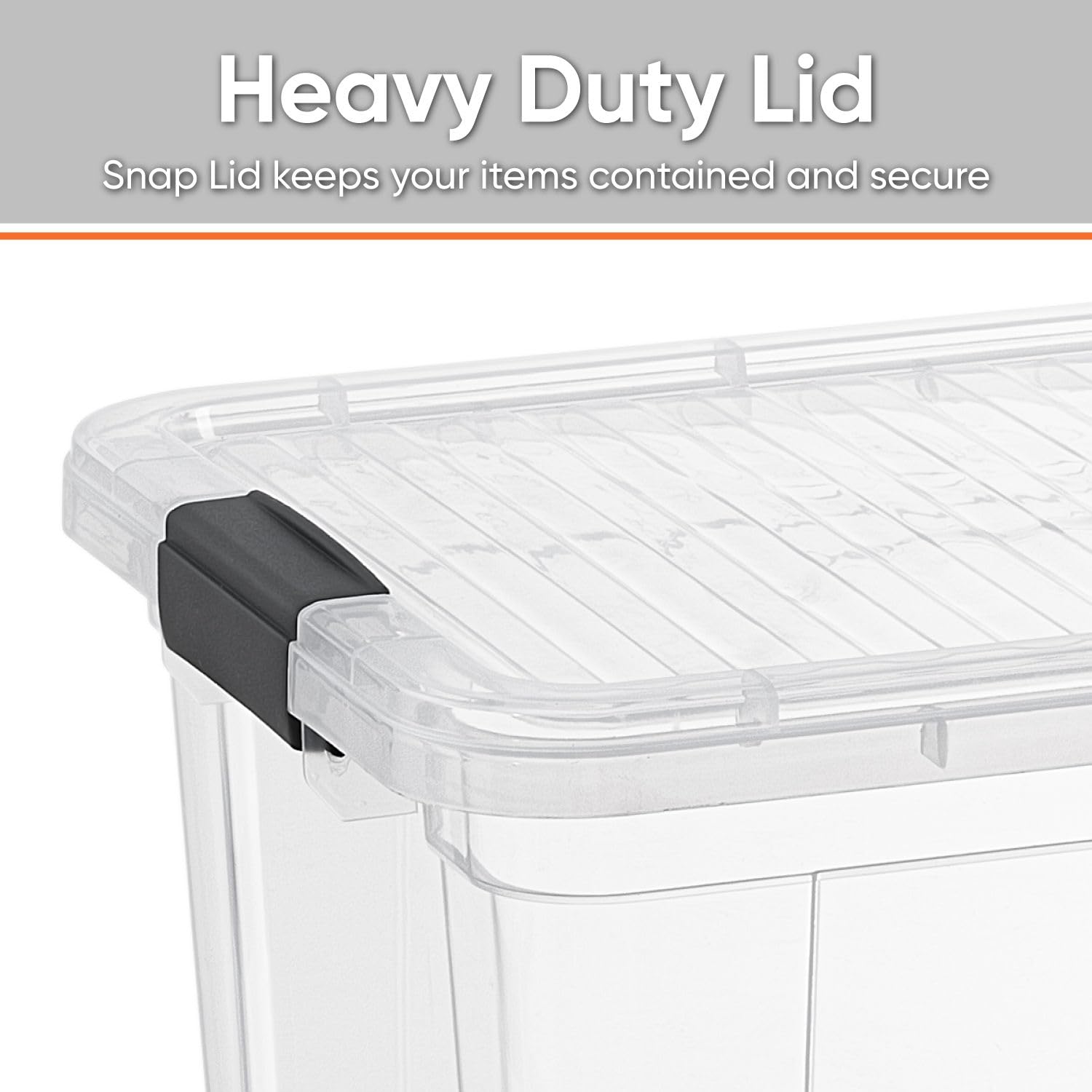 Superio caja despensa apilable mantiene productos ordenados y listos para usar