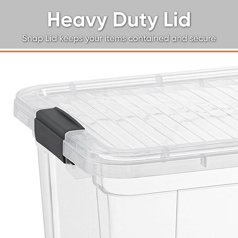 Superio caja despensa apilable mantiene productos ordenados y listos para usar