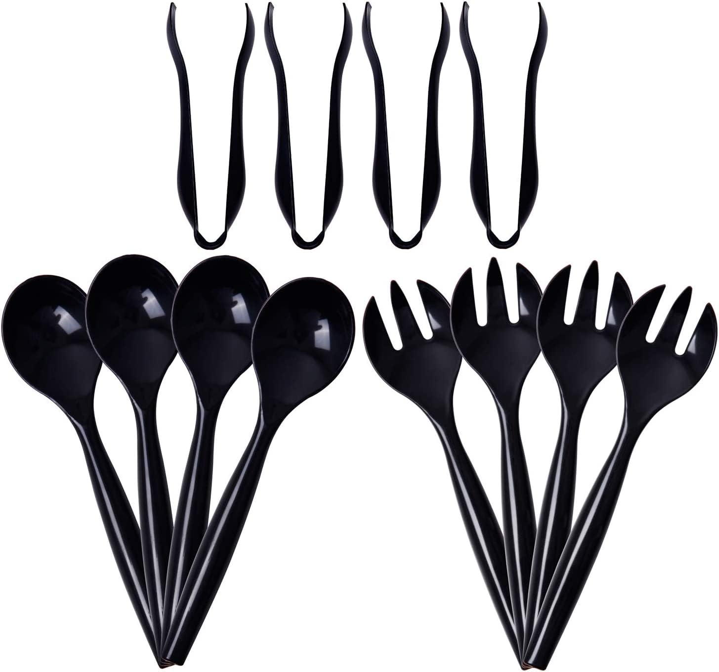 Pinzas para servir de 6 pulgadas de Supernal, ideales para buffets.