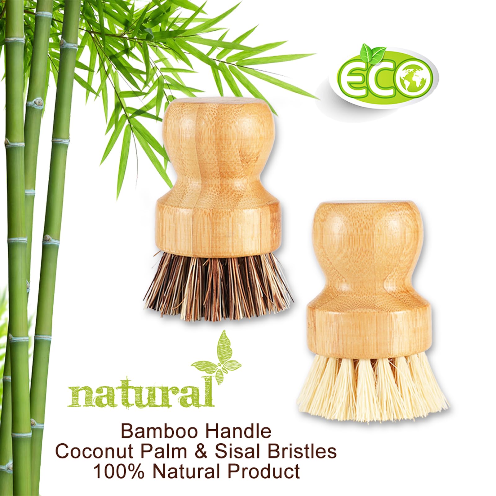 Cepillos para ollas y sartenes SUPERWASH PLUS eliminando grasa