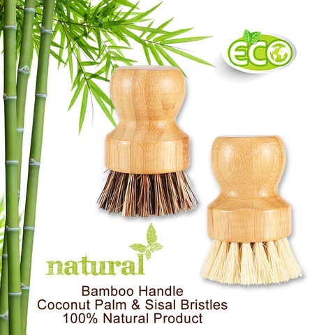 Cepillos para ollas y sartenes SUPERWASH PLUS eliminando grasa