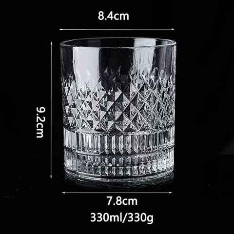 Vaso Suphan de cristal sin plomo, duradero y fácil de limpiar