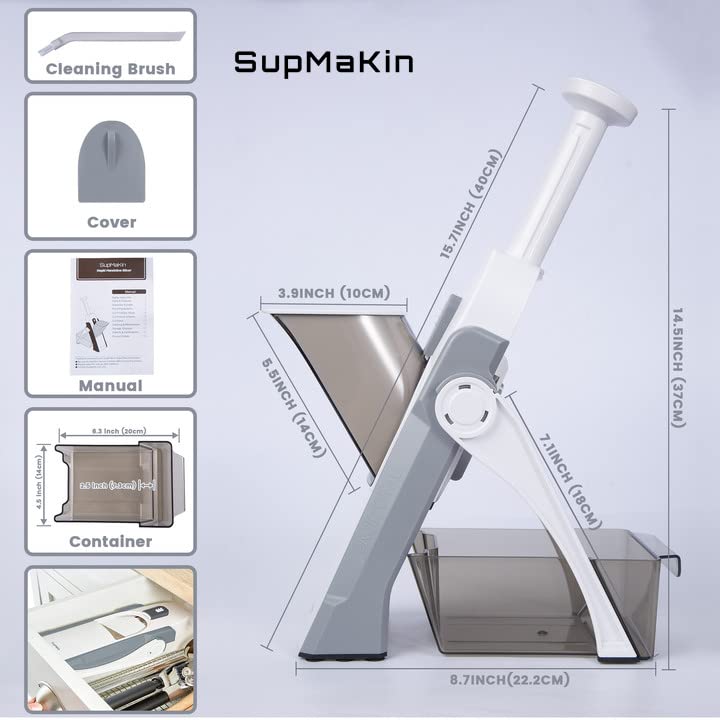 SupMaKin Diseño compacto y plegable para ahorro de espacio