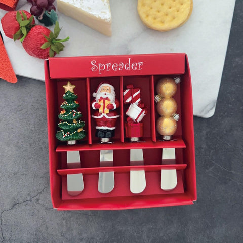Supreme Housewares espátula con diseño de regalos para untar crema.