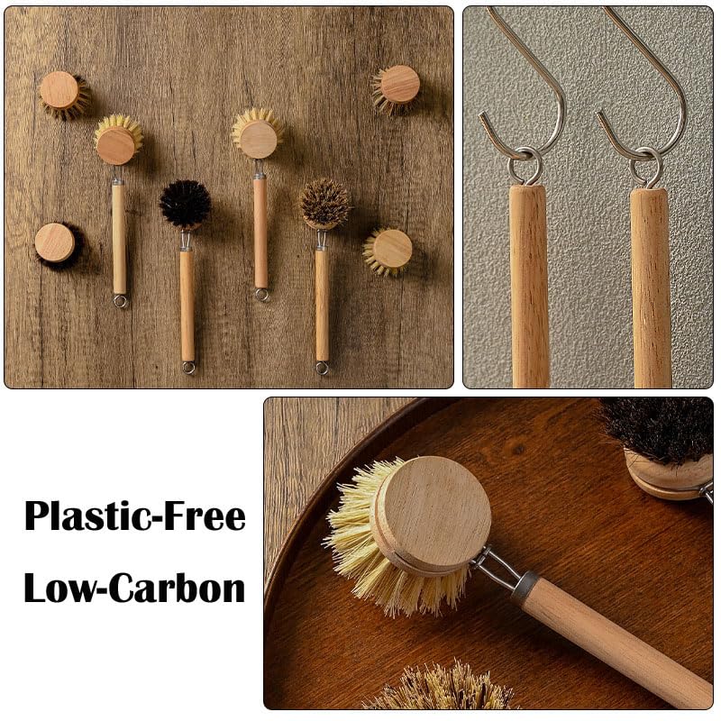 SUPRNN mango de madera ergonómico para mayor control