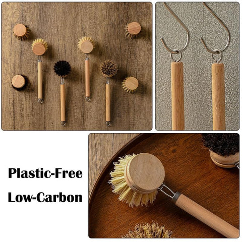 SUPRNN mango de madera ergonómico para mayor control