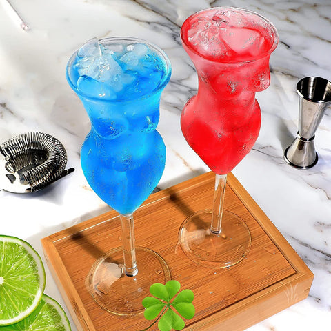 SuproBarware conjunto de cuatro copas, ideal para recibir invitados.