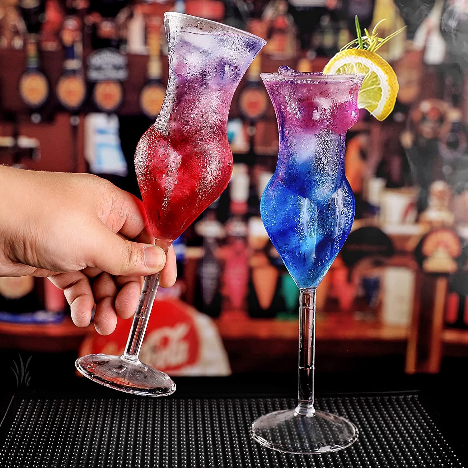 SuproBarware copa para cocktail, perfecta para fiestas en casa.