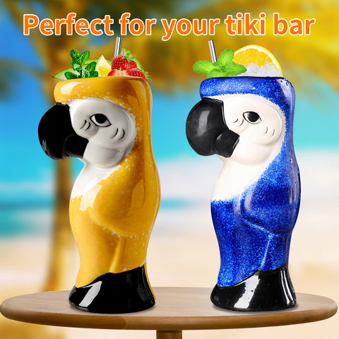 SuproBarware regalo ideal tiki con loro para anfitriones y celebraciones.