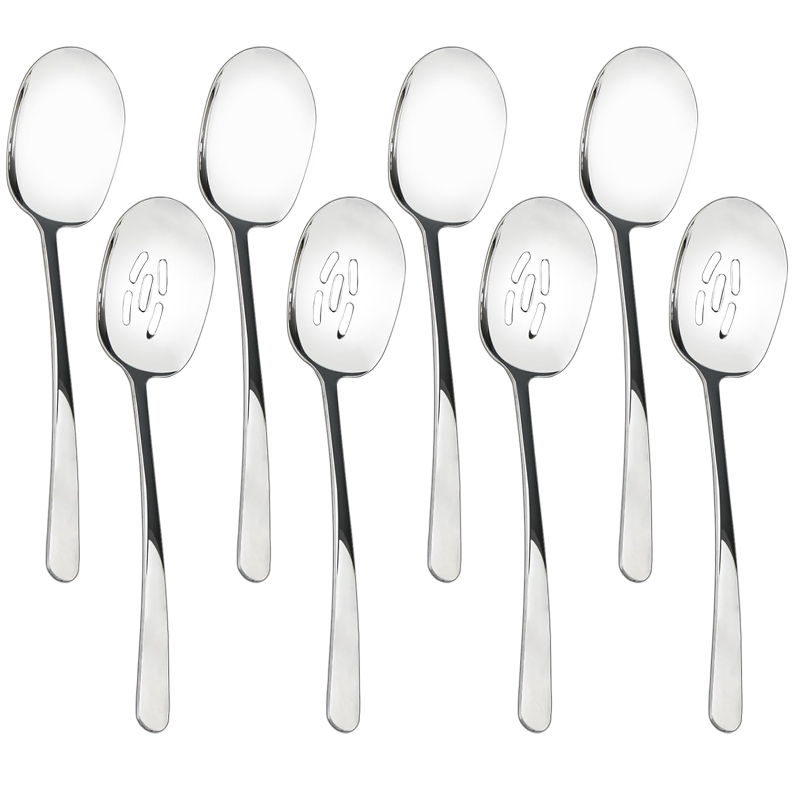 Cucharas para servir Suptizizkz extragrandes, 11 pulgadas, para buffets elegantes.