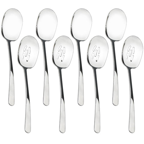 Cucharas para servir Suptizizkz extragrandes, 11 pulgadas, para buffets elegantes.