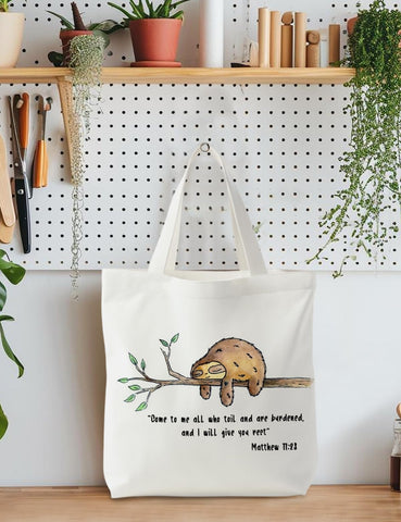 Supwhd bolsa de lona con bolsillo interno para organización