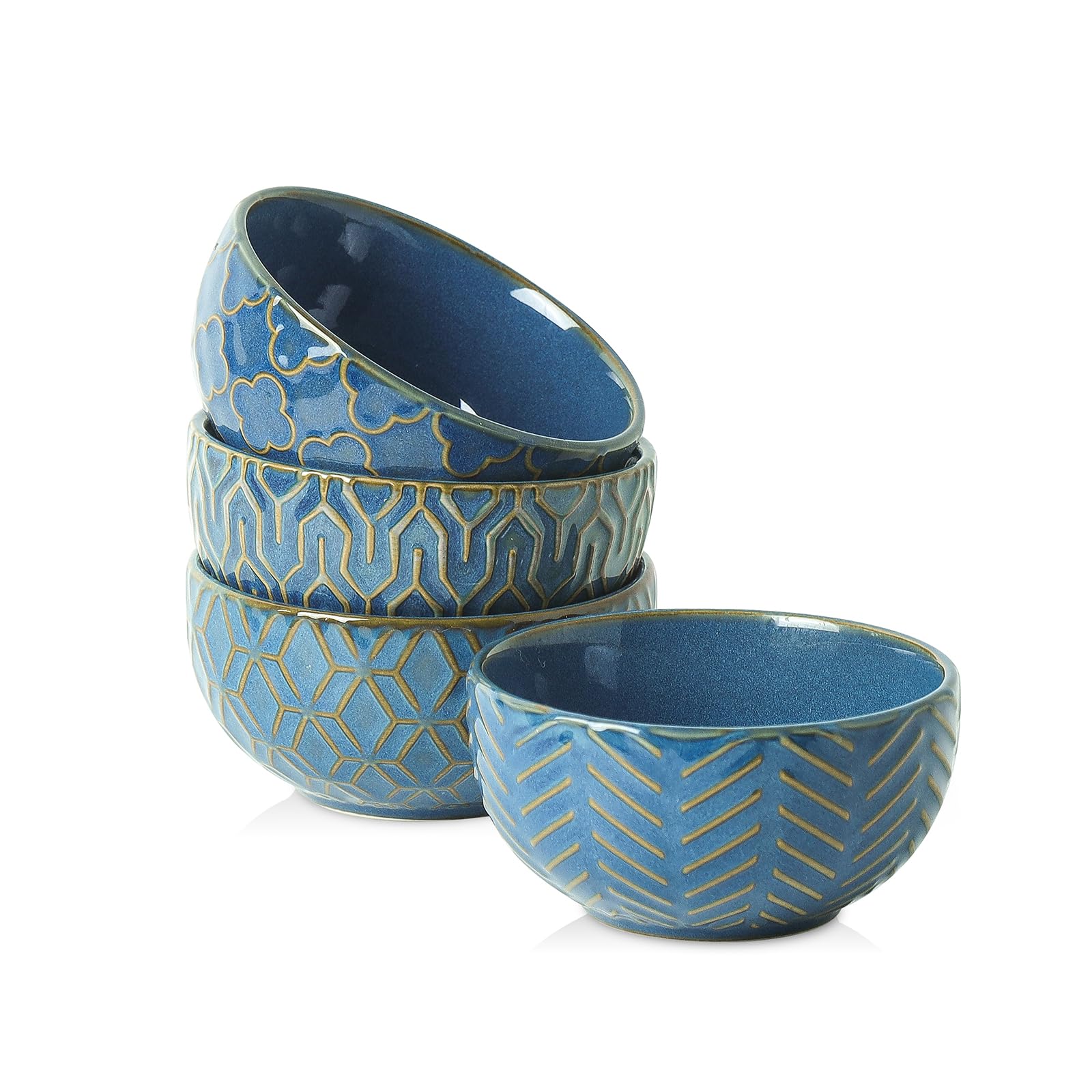 Sureasy tazones para salsas de 4 oz en azul.