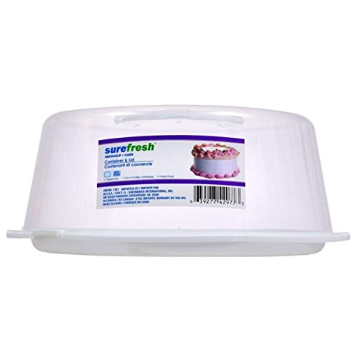 SureFresh Tapa plegable, cierre seguro para evitar derrames al servir