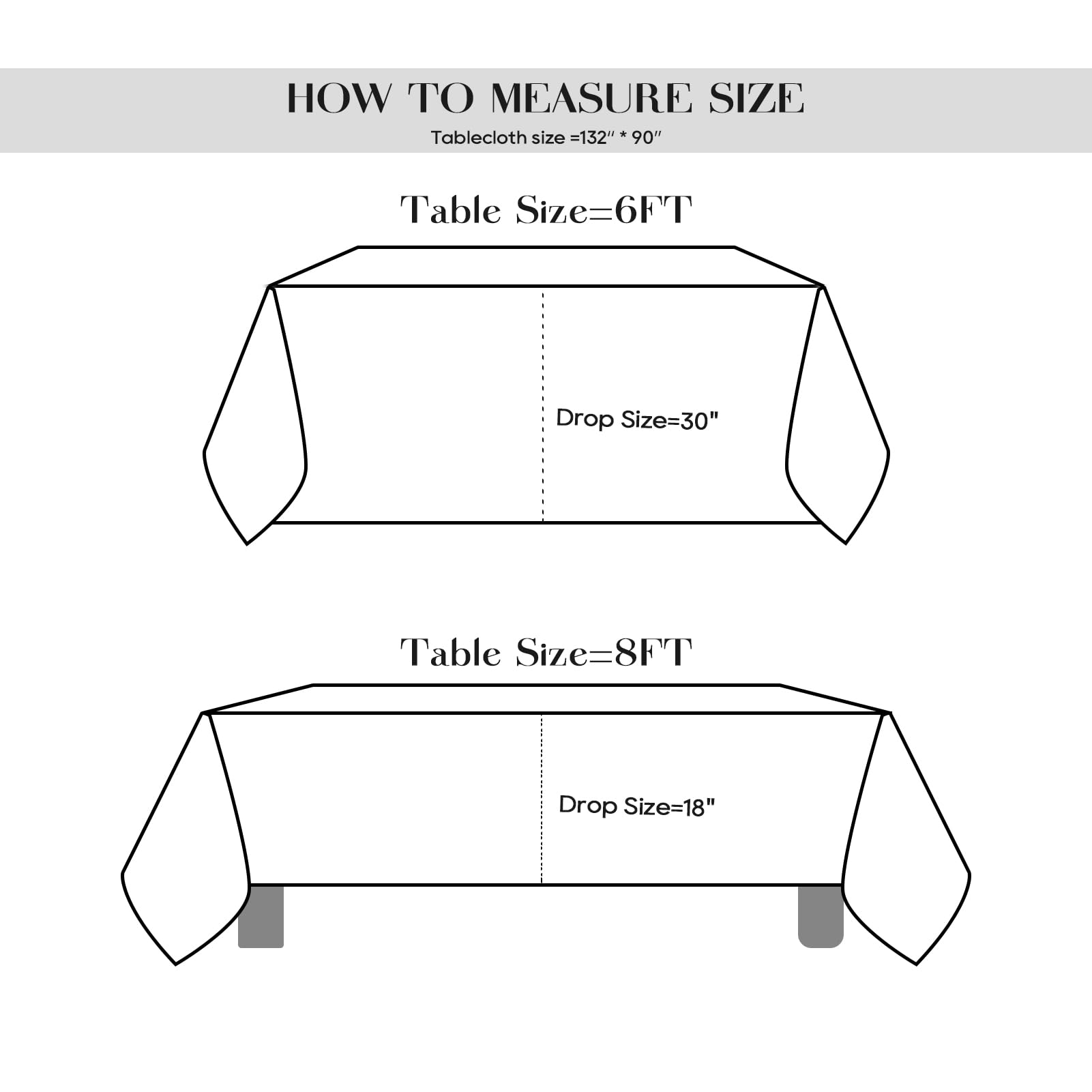 Mantel Surmente negro 5 pack combina con decoraciones modernas.
