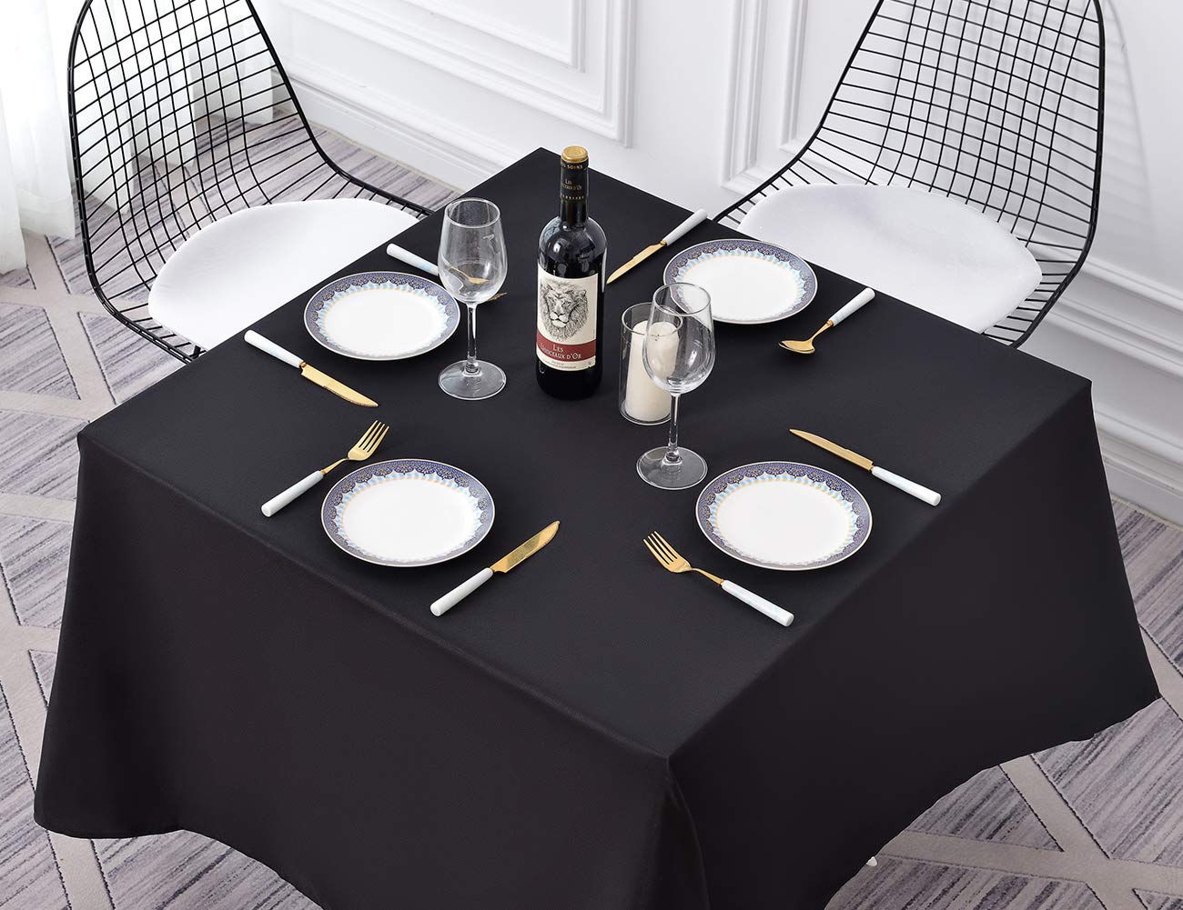 Mantel Surmente para banquetes, apto para interior y exterior con estilo.