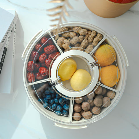 Bandeja SUROQUE para picnic portátil, perfecta para transportar aperitivos y frutas al aire libre