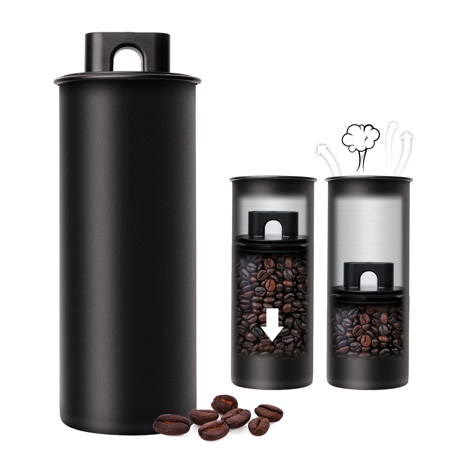 SUROQUE envase-cafe-lata con tapa presionada para sellado y frescura.