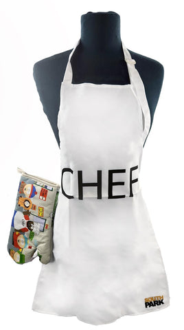 Guante de horno Surreal Entertainment South Park Chef, protección al manipular ollas