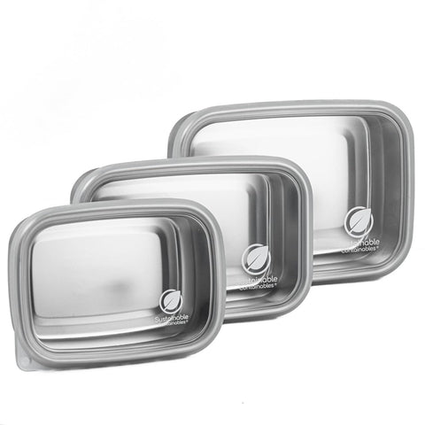 Sustainable Containables: apto para lavado en lavavajillas y limpieza rápida.