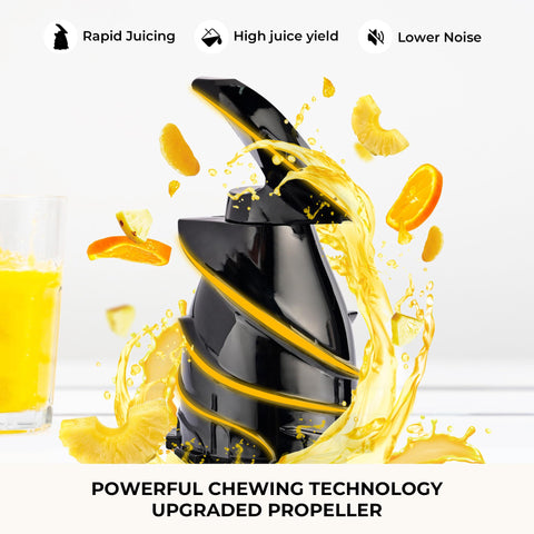 Capacidad de 1,5 L para recolectar jugo y pulpa sin interrupciones.