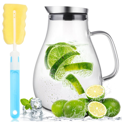 Jarra SUSTEAS 2 L con tapa removible para servir bebidas