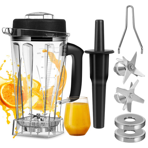 Contenedor 64 oz de SUTETLW para Vitamix, ideal para lotes grandes