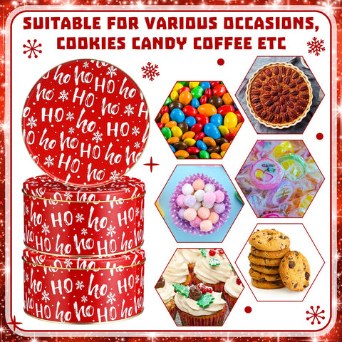 Latas Suttmin para regalo navideño, presentación atractiva y almacenamiento práctico.