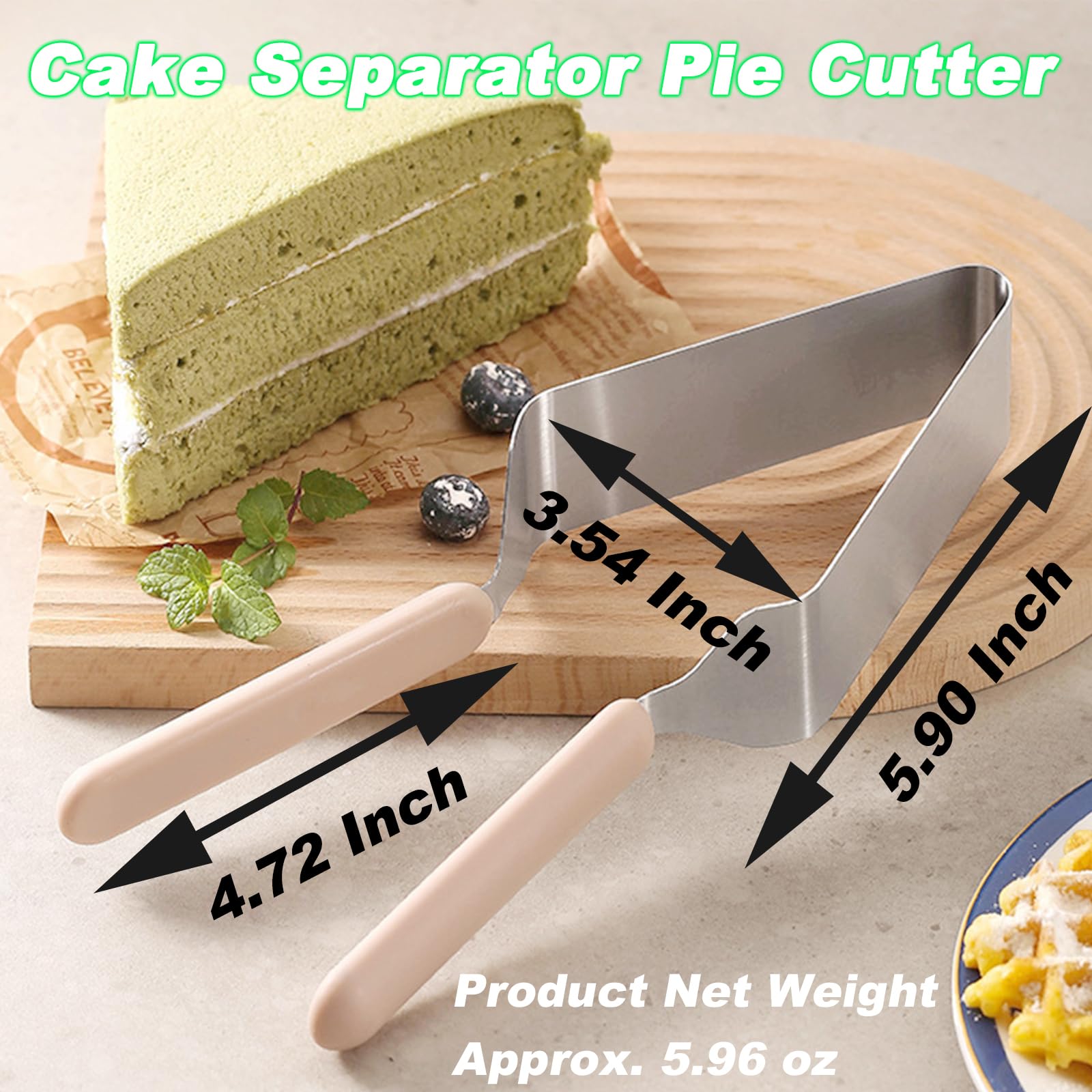 Cortador Suuker multiusos para pasteles, pizzas y postres con facilidad
