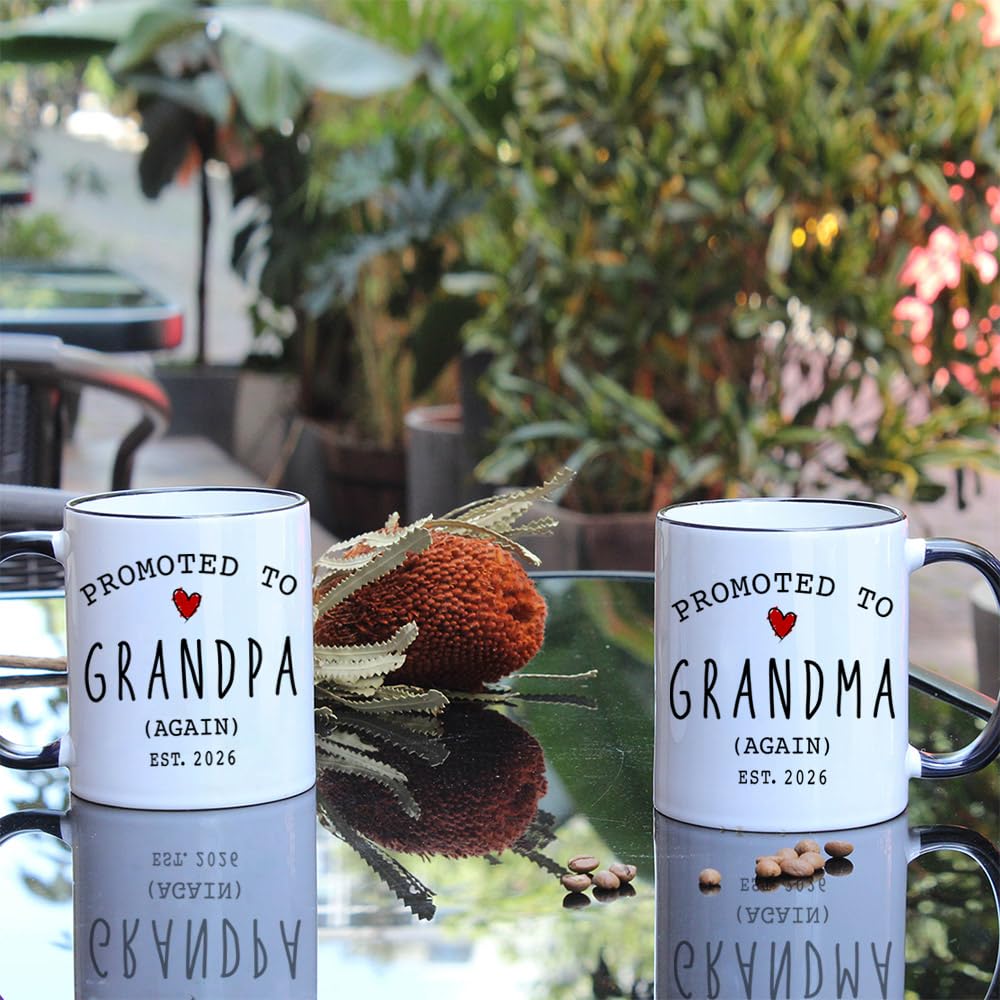 Taza SUUURA-OO regalo para nuevos abuelos, perfecta para celebrar momentos