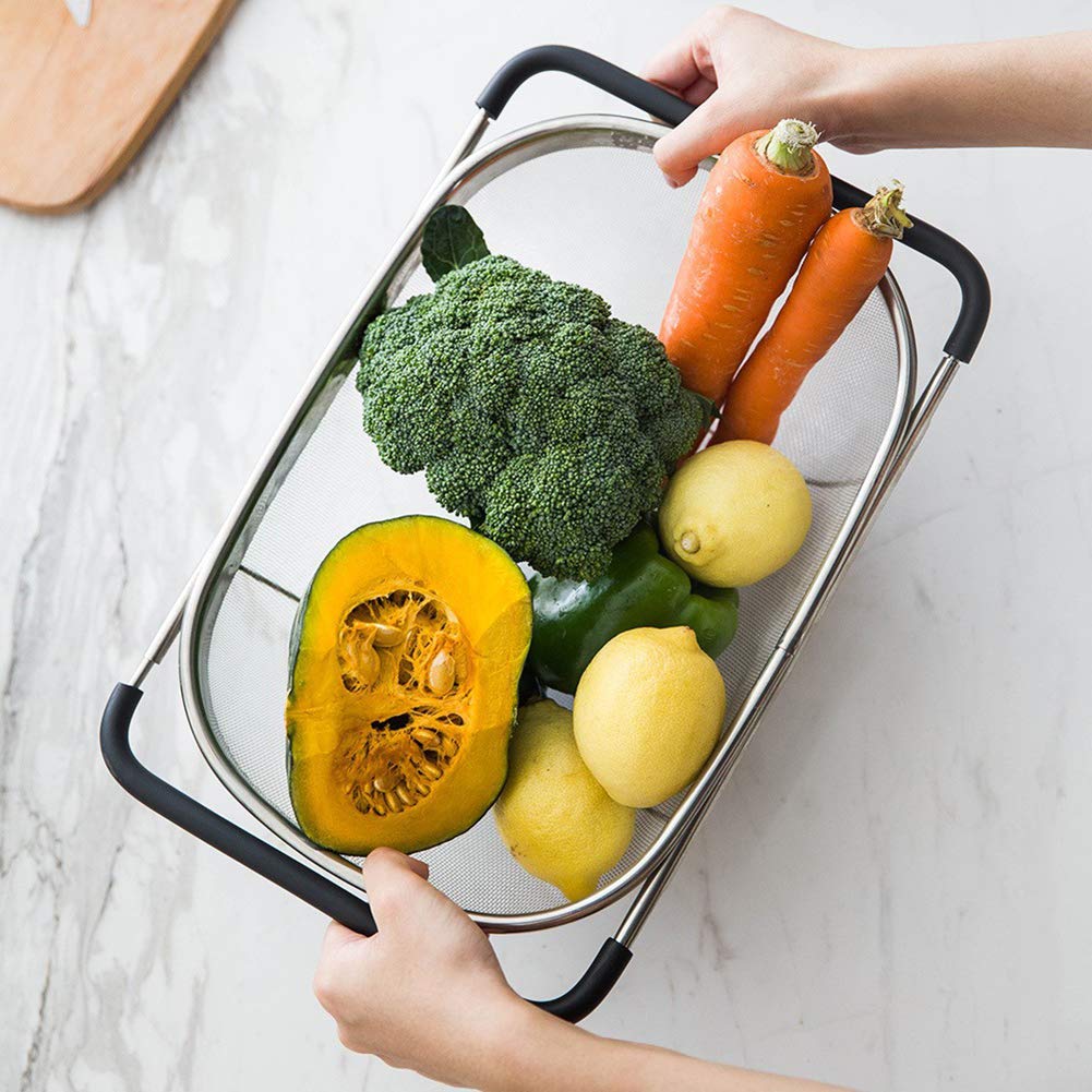 Suwimut capacidad de 6 cuartos para cocinar y enjuagar grandes lotes