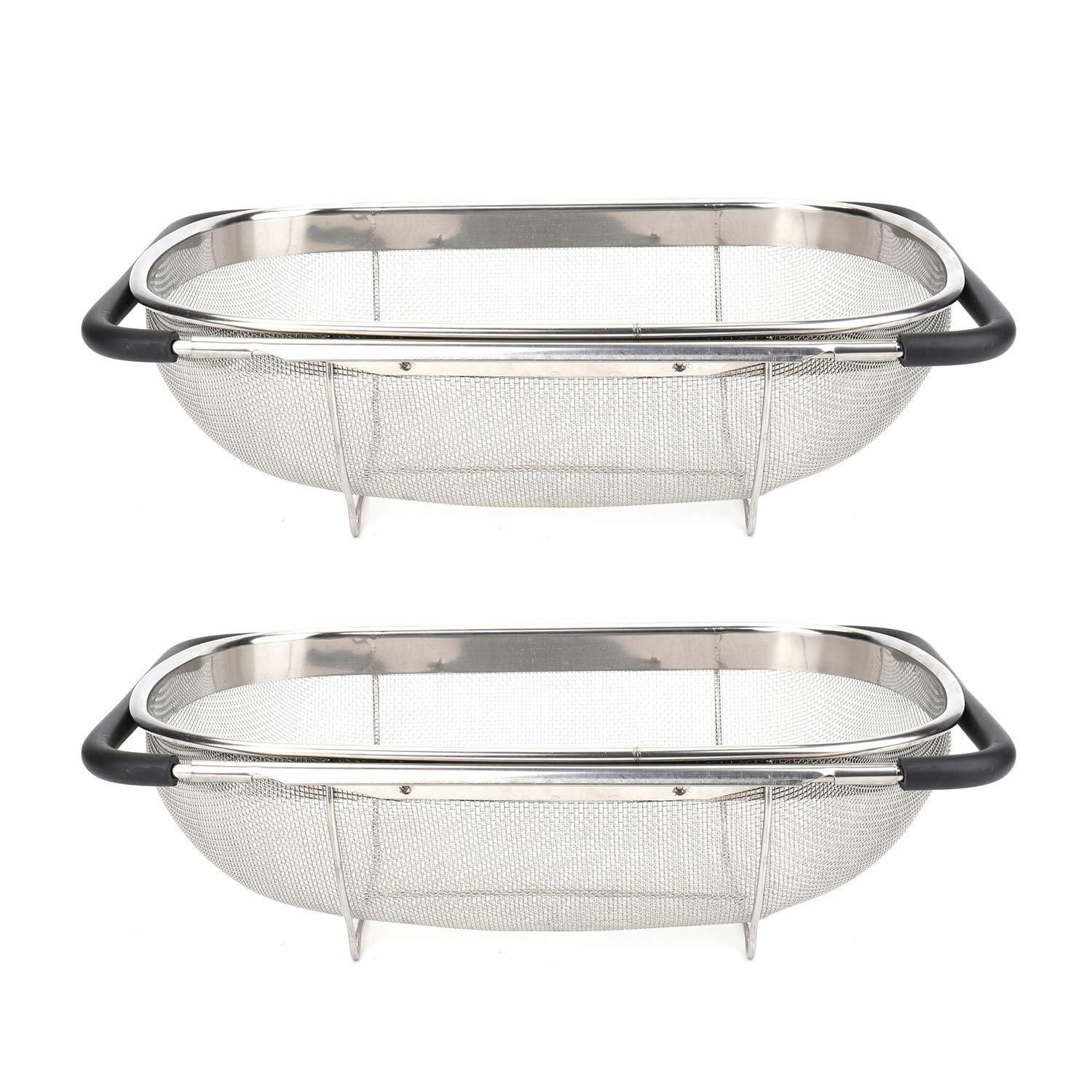 Suwimut escurridor oval sobre el fregadero, diseño práctico para limpieza rápida