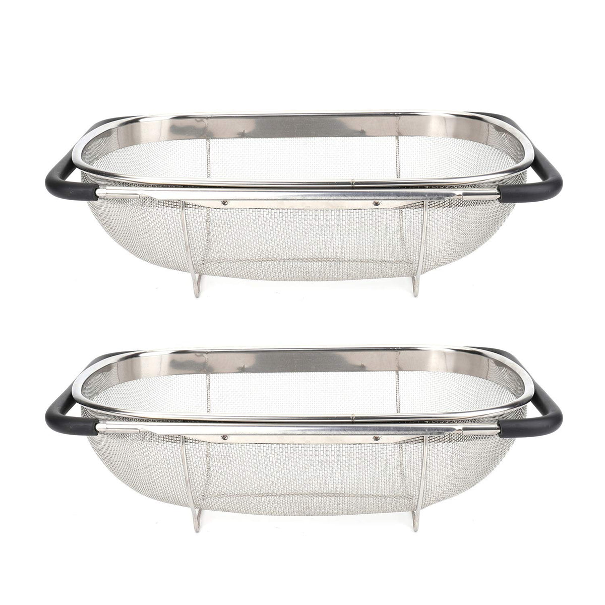 Suwimut escurridor oval sobre el fregadero, diseño práctico para limpieza rápida