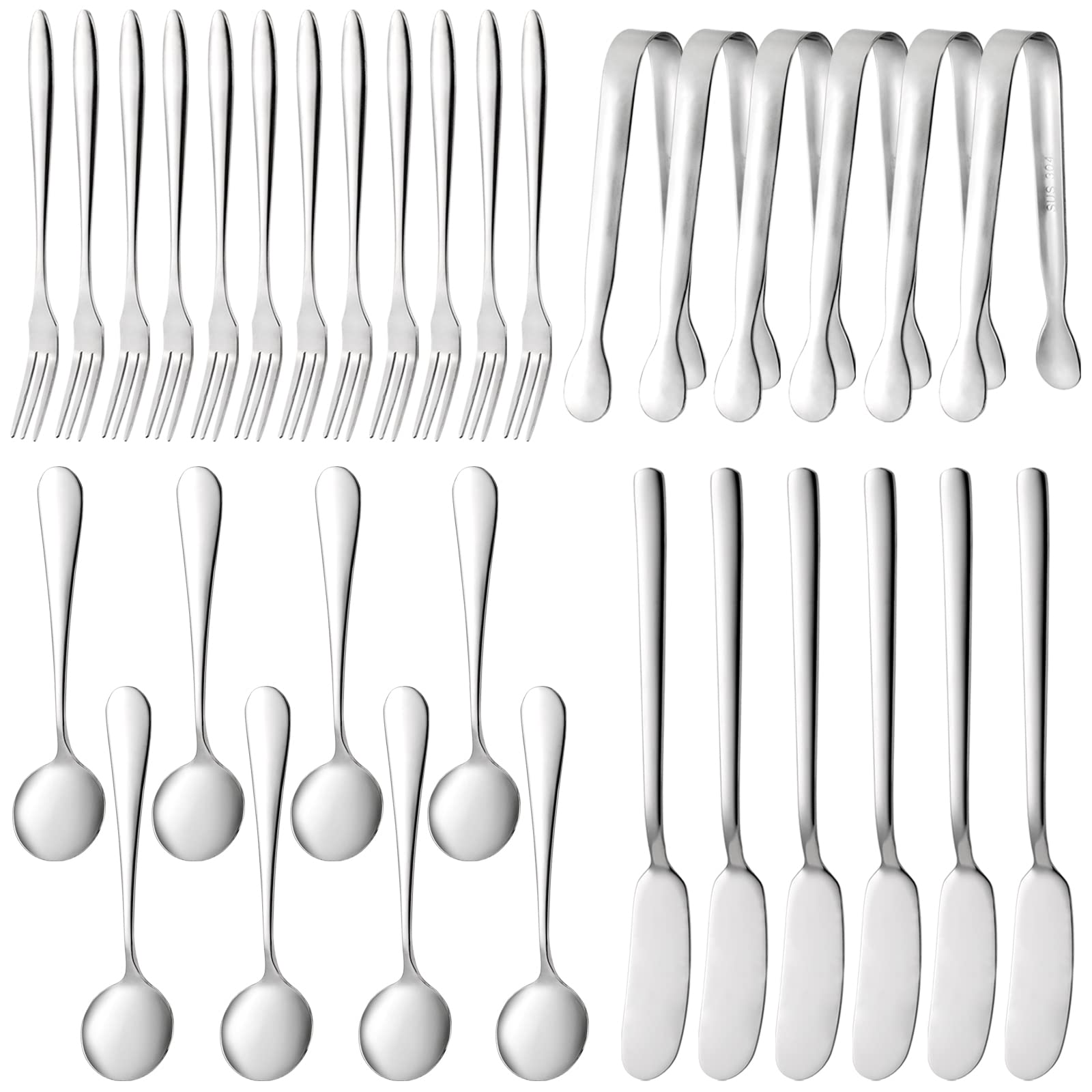 Suwimut: juego de 32 piezas para quesos, ideal para tablas.