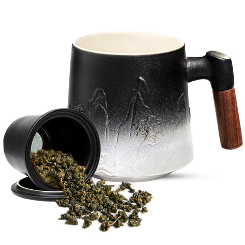 Taza suyika cerámica de 450 ml ideal para rituales de degustación