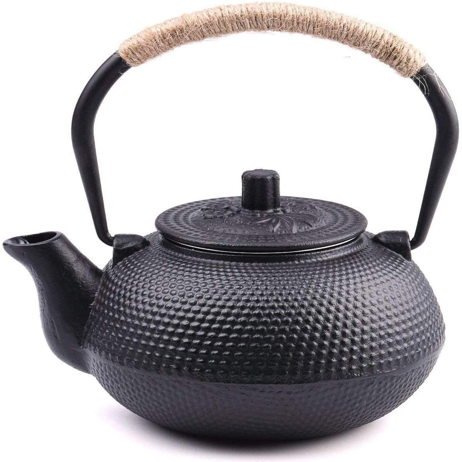 Tetera SUYIKA tetsubin con interior esmaltado para preservar el sabor original del té.