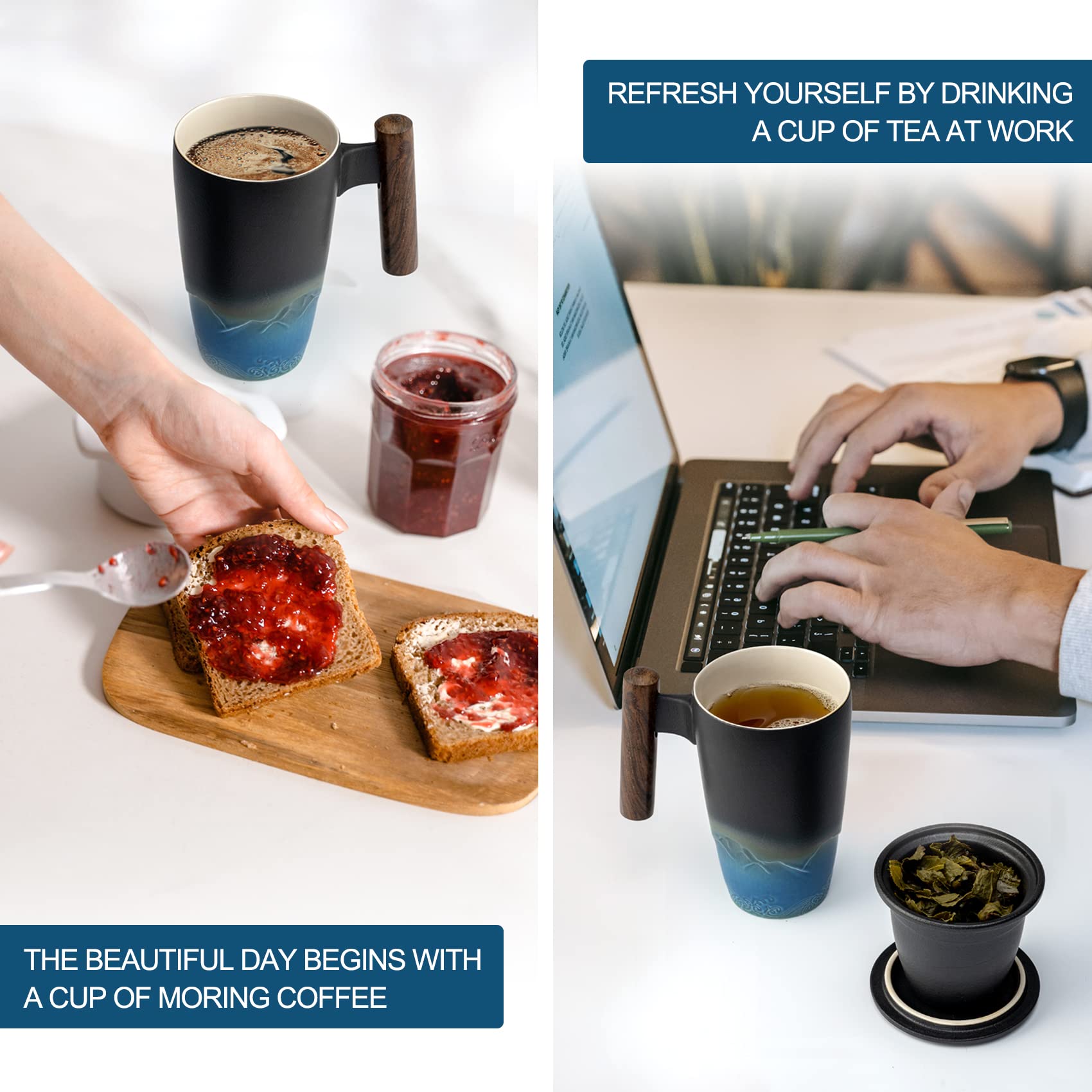 Suyika Tomotime: taza versátil para té, café o agua.