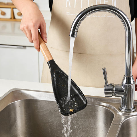 Svailse set espatulas con anilla para colgar y ahorro de espacio