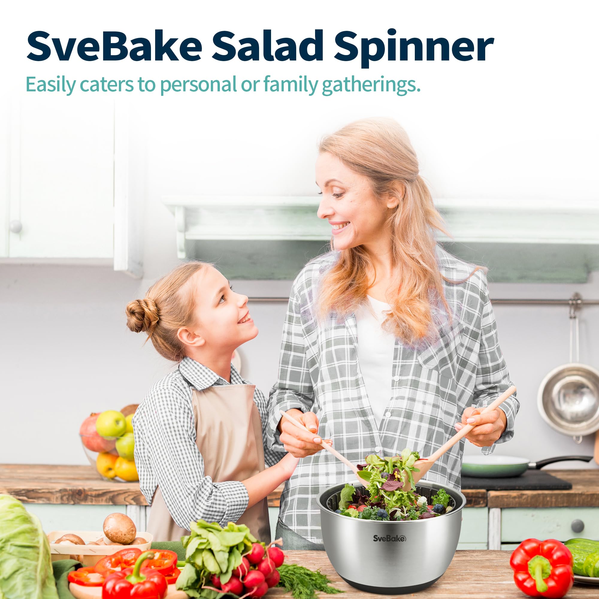 SveBake diseño sin BPA garantiza seguridad en contacto con alimentos.
