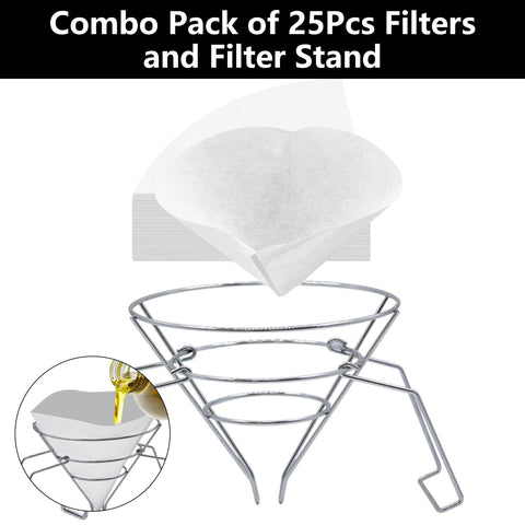 SVTELI filtro versátil para aceites de fritura y jarabe de arce.