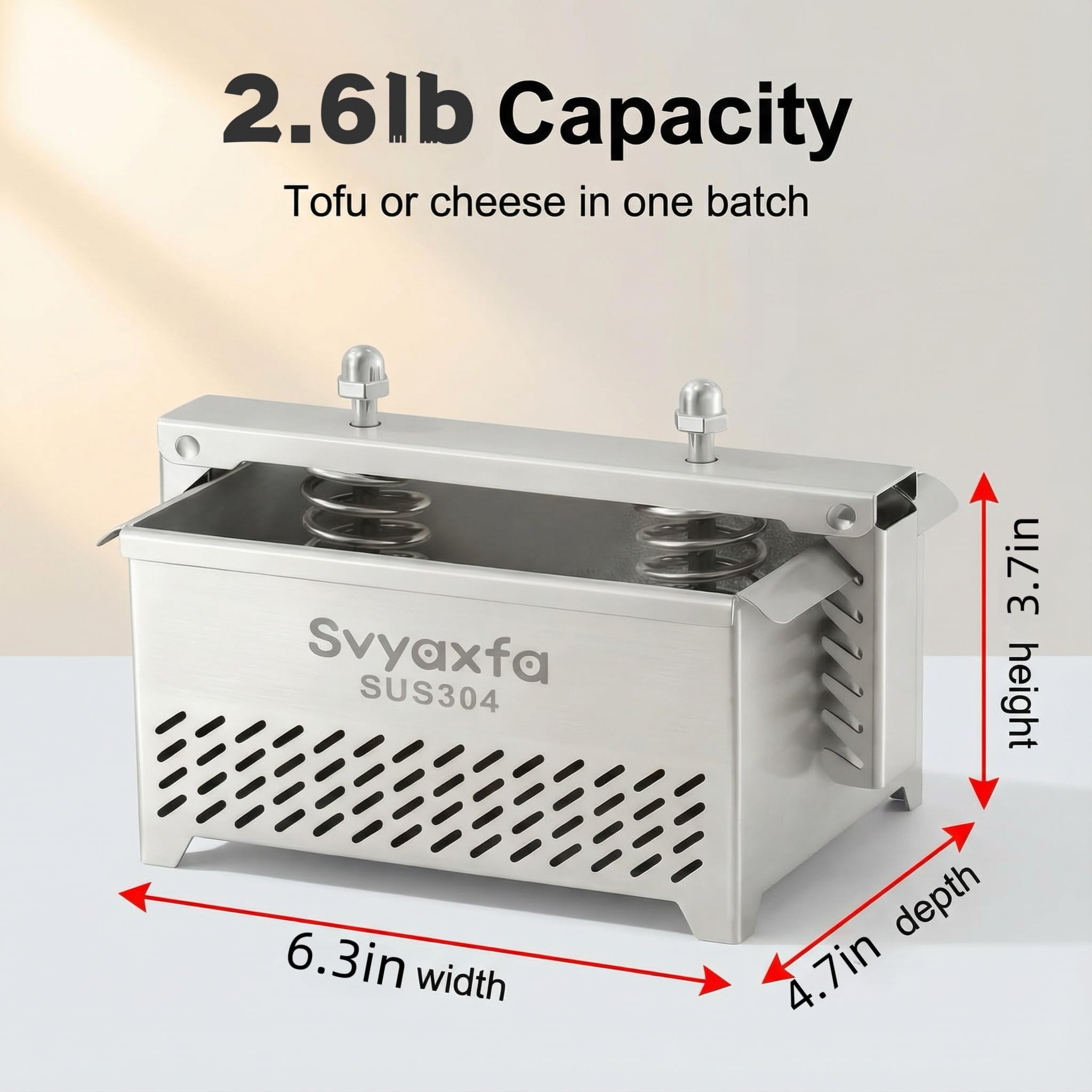 Svyaxfa Paneer Queso Prensa para hacer queso casero