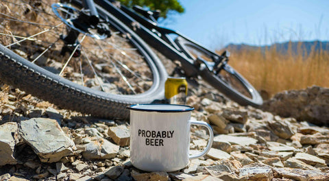 Swag Brewery PROBABLY BEER, taza duradera para uso diario y exterior.